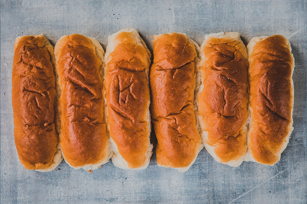 Brioche Hot Dog Rolls 6 Pack