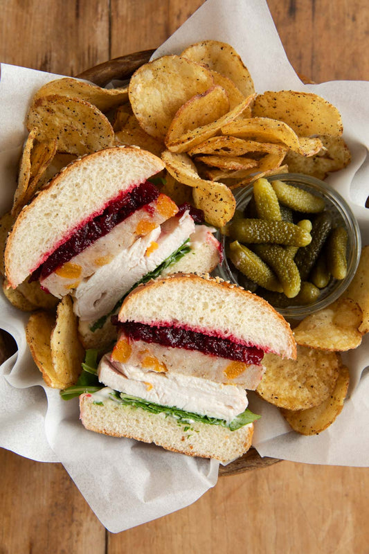 The Ultimate Christmas Turkey Sandwich 🎄✨