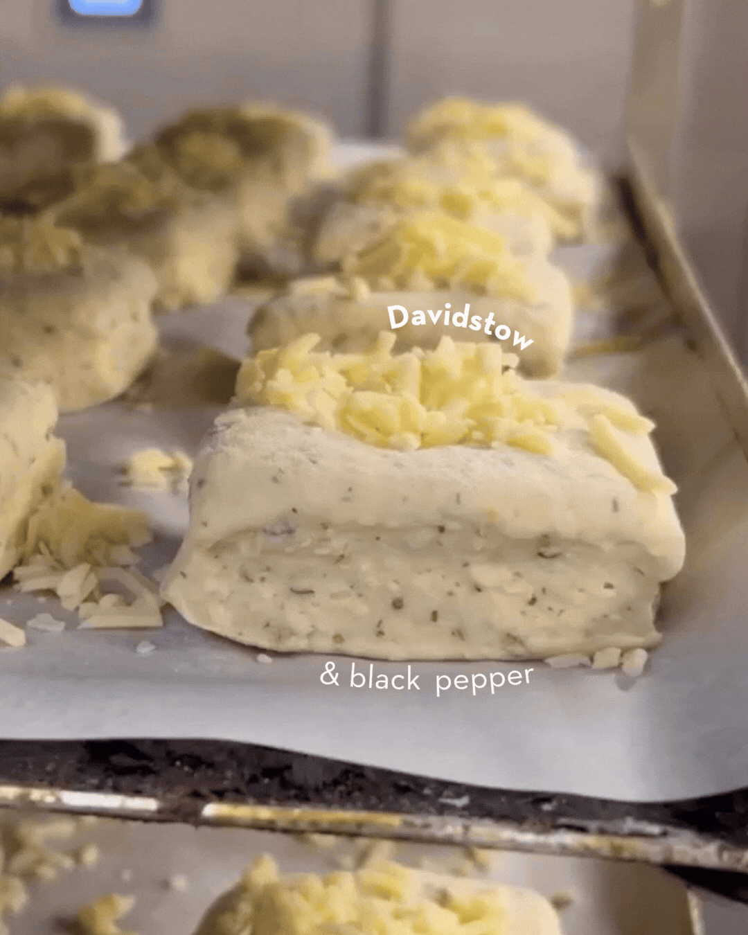 Davidstow Cheddar Cheese Scones | Handmade Savoury Scones | Baker Tom