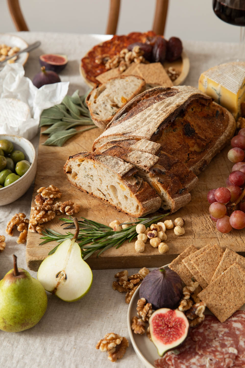 Sage, Onion & Apricot Sourdough Bloomer