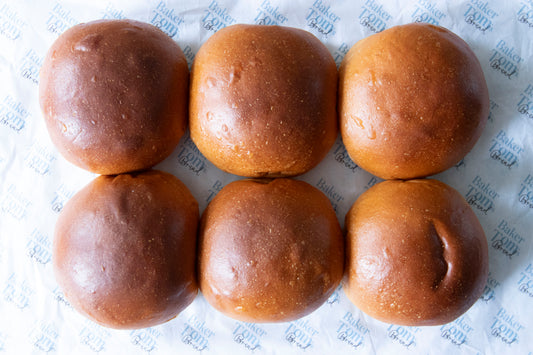 Vegan Brioche Burger Rolls
