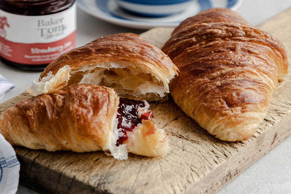 Fried Raspberry Croissant Raspberry Croissant – Baker Tom