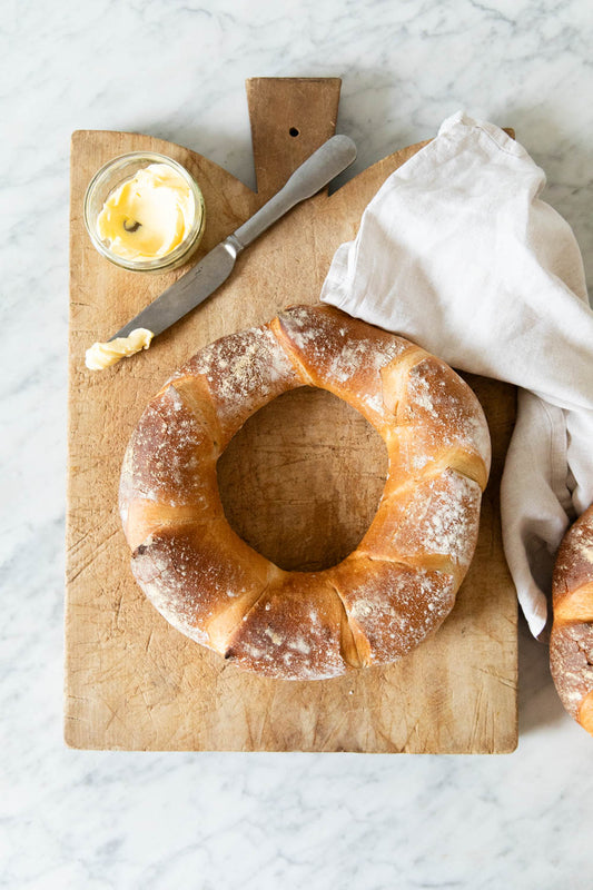 Rustic Baguette Wreath