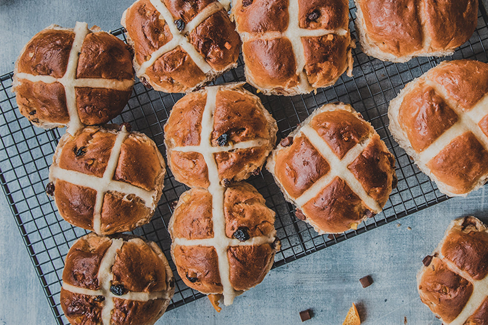 Hot Cross Buns 4 pack