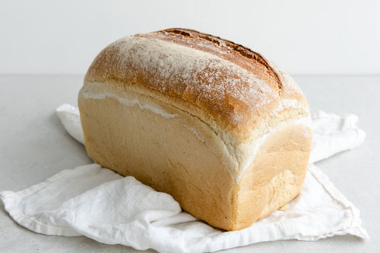 White Organic Tin Loaf